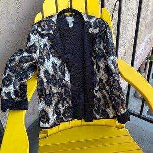 Chicos Reversible Quilted Jacket